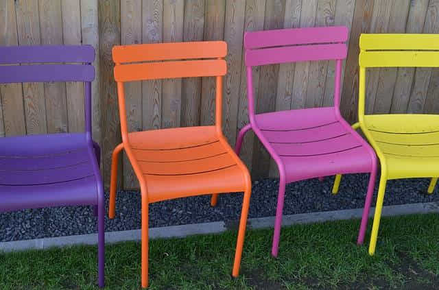 Outdoor Plastic Garden chairs